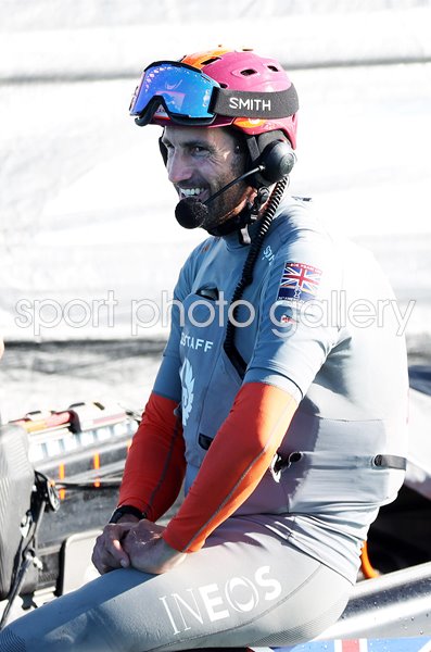 Ben Ainslie Team UK Helmsman Prada Cup Auckland 2021
