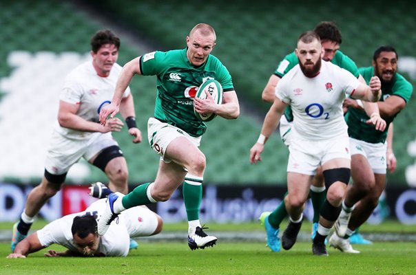 Keith Earls Ireland v England Dublin Six Nations 2021