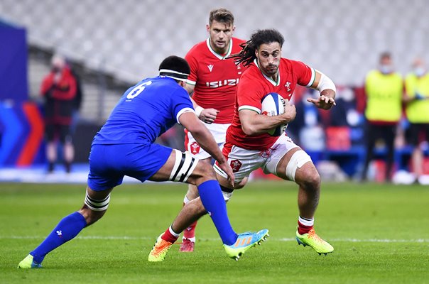 Josh Navidi Wales v France Paris Six Nations 2021