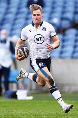 Duhan van der Merwe Scotland v Italy Six Nations Murrayfield 2021