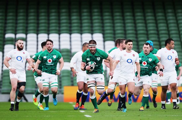 Iain Henderson Ireland v England Aviva Stadium 6 Nations 2021