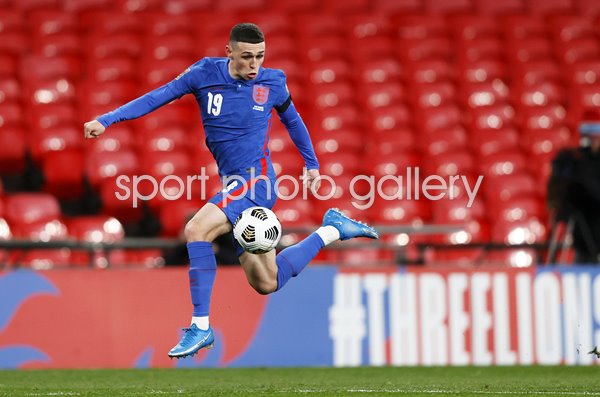 Phil Foden England in control v San Marino World Cup Qualifier 2021