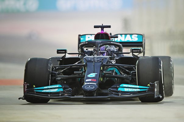 World Champion Lewis Hamilton Mercedes F1 Testing Bahrain 2021