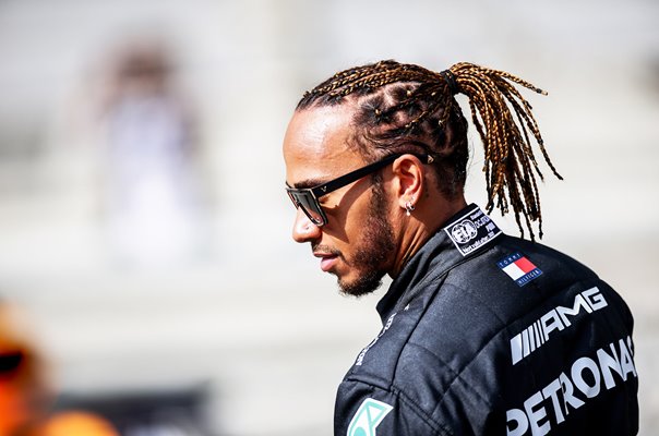 World Champion Lewis Hamilton Mercedes Formula 1 Testing Bahrain 2021