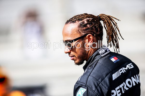 World Champion Lewis Hamilton Mercedes Formula 1 Testing Bahrain 2021