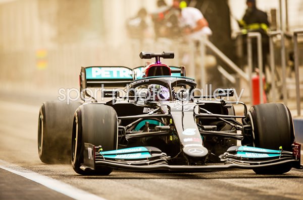 Lewis Hamilton Mercedes Formula 1 Testing Bahrain 2021