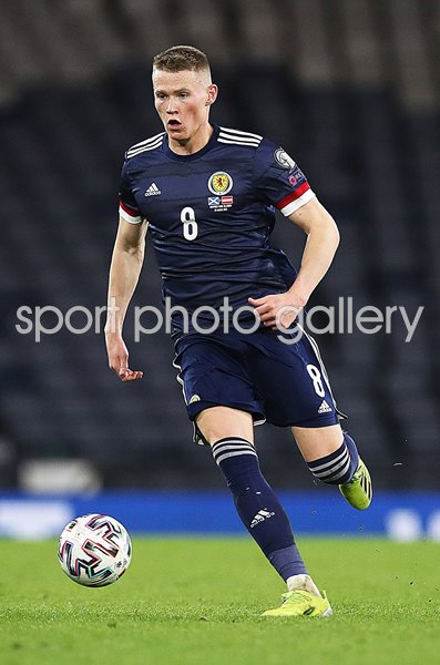 Scott McTominay Scotland v Austria World Cup 2022 Qualifier