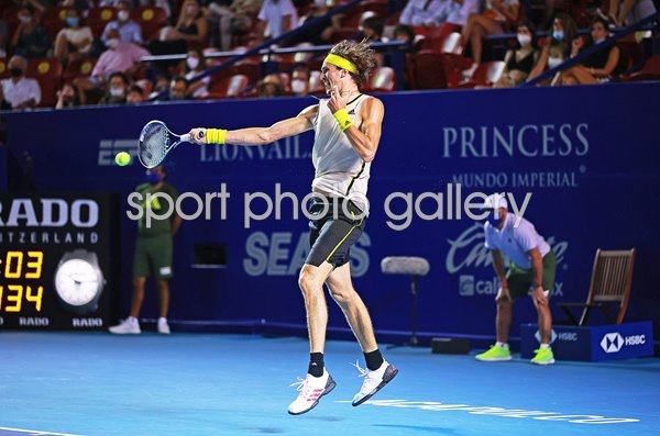 Alexander Zverev Germany Mexican Open Forehand 2021
