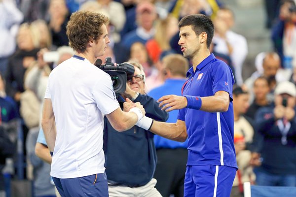 Andy Murray & Novak Djokovic US Open 2012