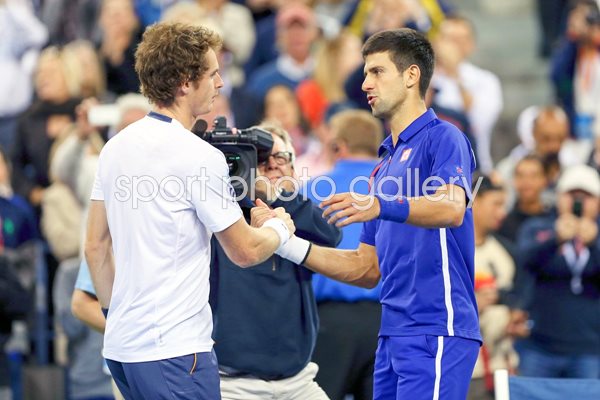 Andy Murray & Novak Djokovic US Open 2012