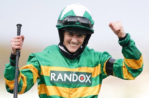 Rachael Blackmore winning jockey Grand National Aintree 2021