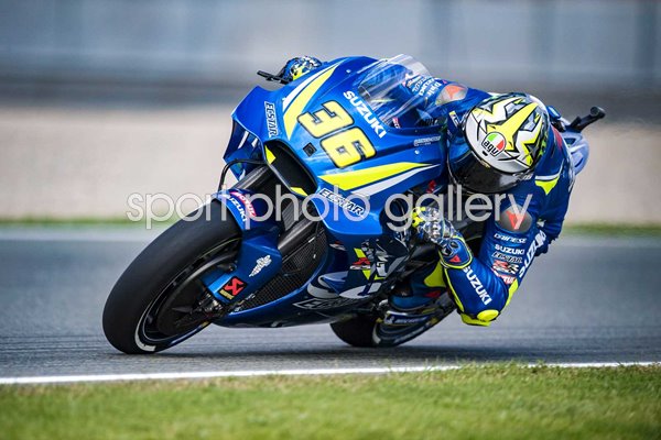 Joan Mir Team Suzuki MotoGP Testing Valencia 2018