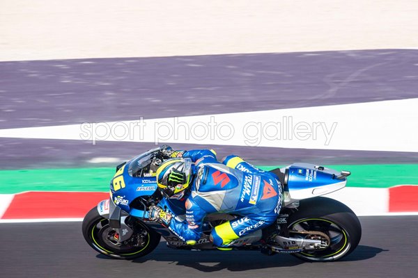 Joan Mir Team Suzuki Overhead View MotoGP of San Marino 2020