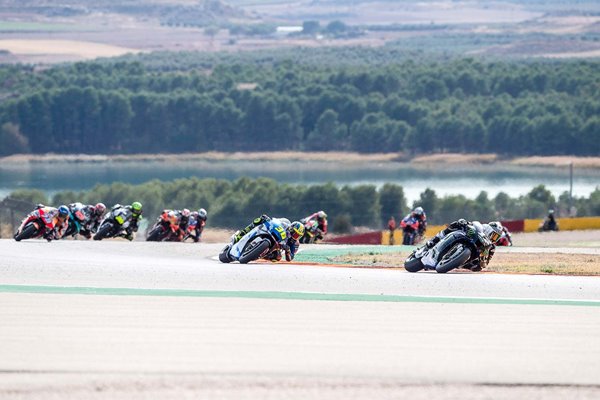 Maverick Vinales Spain leads MotoGP of Teruel Alcaniz 2020