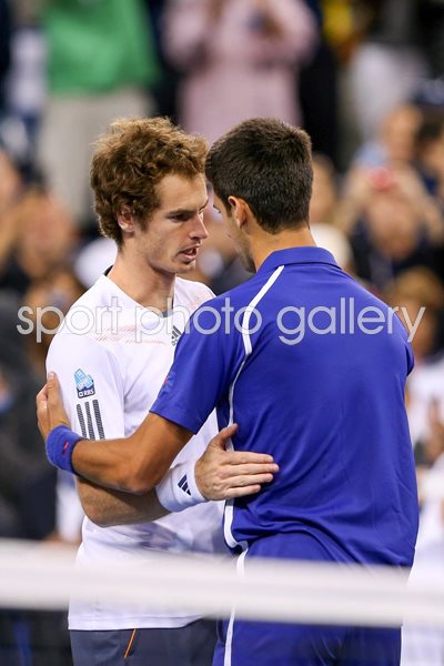 Novak Djokovic and Andy Murray US Open