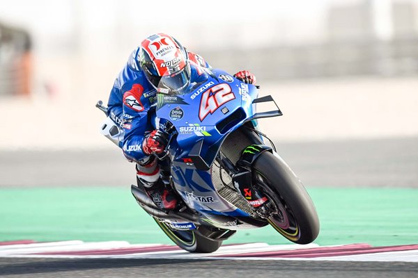 Alex Rins of Spain MotoGP of Qatar Doha 2021