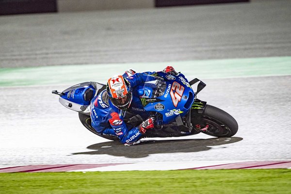 Alex Rins Spain Team Suzuki MotoGP of Qatar Doha 2021