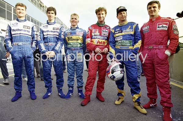 Great Britain Formula One Drivers - Brazilian Grand Prix 1995