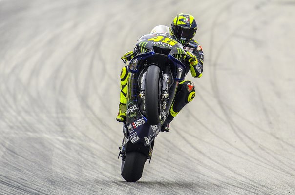 Valentino Rossi Italy Wheelie MotoGp of Spain 2019