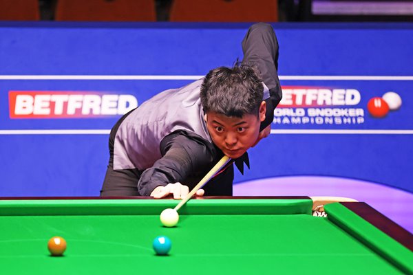 Liang Wenbo China World Snooker Championship Crucible Sheffield 2021