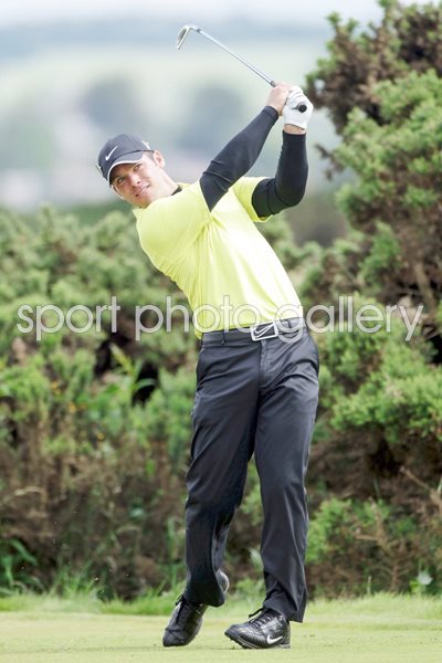 Paul Casey in action at St Andrews - Round 1