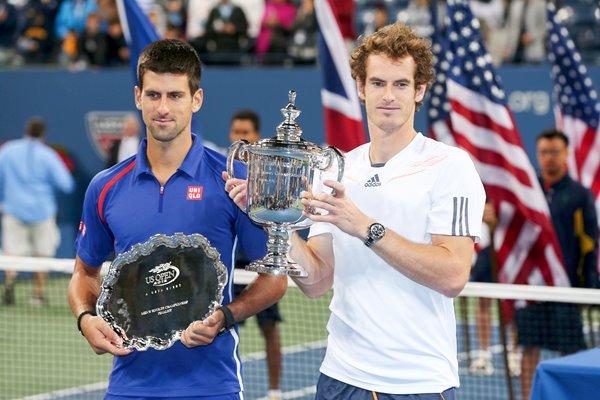 Andy Murray & Novak Djokovic US Open 2012