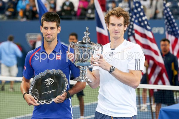 Andy Murray & Novak Djokovic US Open 2012