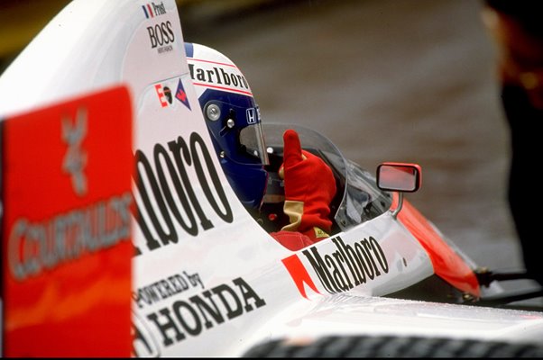 Alain Prost McLaren Honda San Marino Grand Prix 1989