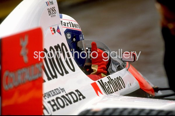 Alain Prost McLaren Honda San Marino Grand Prix 1989