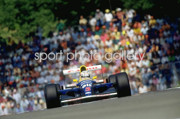 Nigel Mansell Great Britain Williams Renault Imola 1992