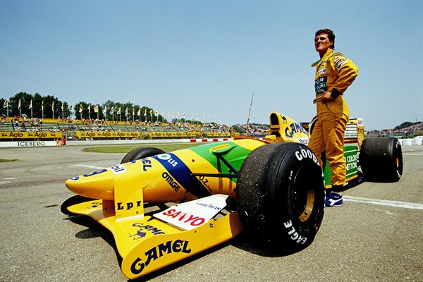 Michael Schumacher Germany & Benetton San Marion Grand Prix 1992