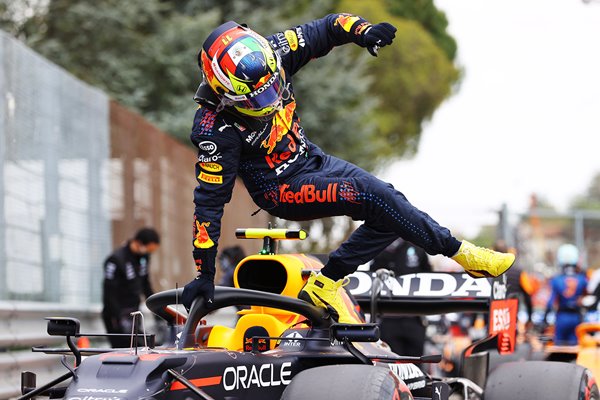 Sergio Perez Mexico & Red Bull F1 Grand Prix Imola 2021