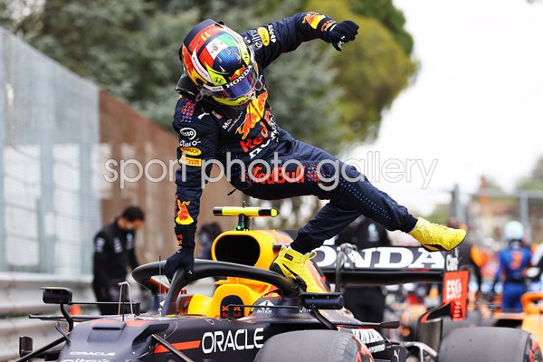 Sergio Perez Mexico & Red Bull F1 Grand Prix Imola 2021