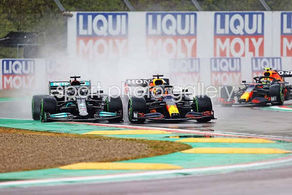 Max Verstappen v Lewis Hamilton F1 Grand Prix Imola 2021