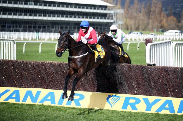 Allaho ridden by Rachael Blackmore Ryanair Chase Cheltenham Festival 2021