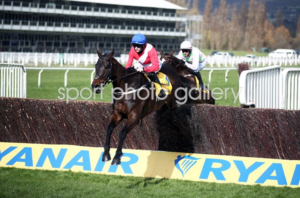 Allaho ridden by Rachael Blackmore Ryanair Chase Cheltenham Festival 2021 