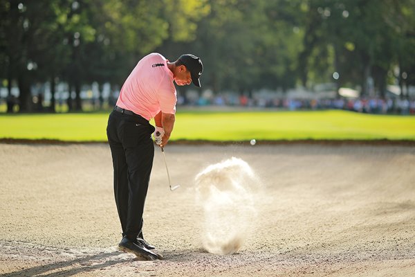 Tiger Woods USA Fairway Bunker Shot WGC Mexico 2019