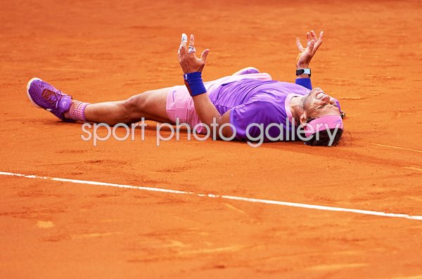 Rafael Nadal Spain Winning Moment Barcelona Open 2021