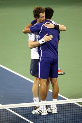 Andy Murray & Novak Djokovic US Open 2012
