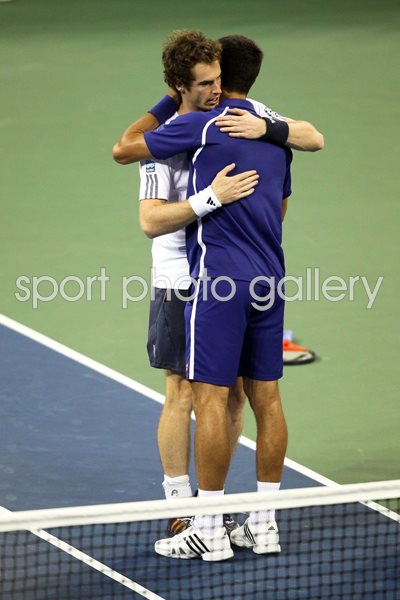 Andy Murray & Novak Djokovic US Open 2012