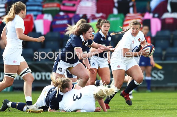 Poppy Cleall England v Scotland  Women's Six Nations 2021
