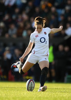 Emily Scarratt England v France Women's International Exeter 2019