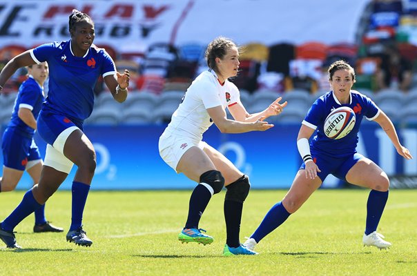 Emily Scarratt England v France Women's Six Nations 2021