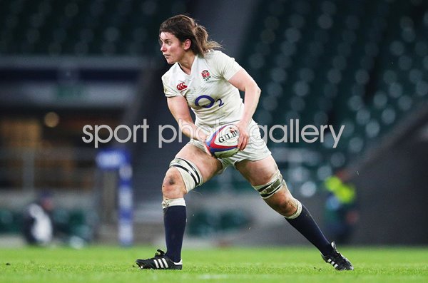 Sarah Hunter England v Ireland Twickenham Women's Six Nations 2016