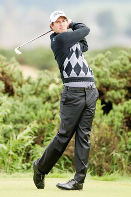 Adam Scott 2010 Open action at St Andrews