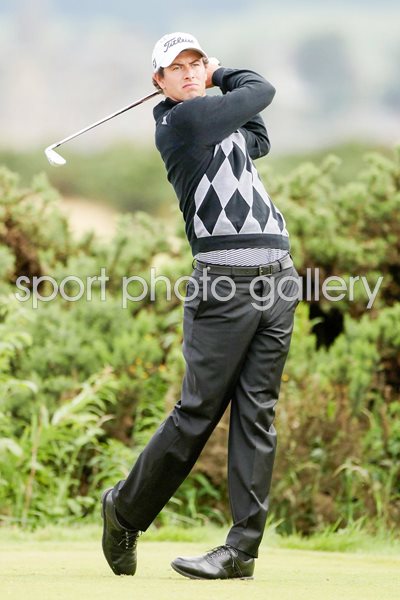 Adam Scott 2010 Open action at St Andrews