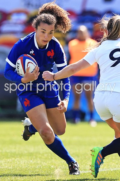 Caroline Drouin France v England Women's Six Nations 2021