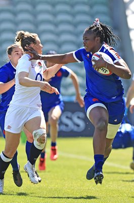 Madoussou Fall France v England Women's Six Nations 2021