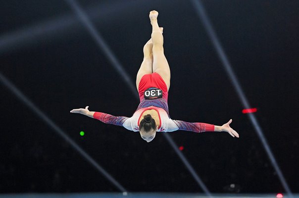 Jessica Gadirova Great Britain Floor European Gymnastics Basel 2021
