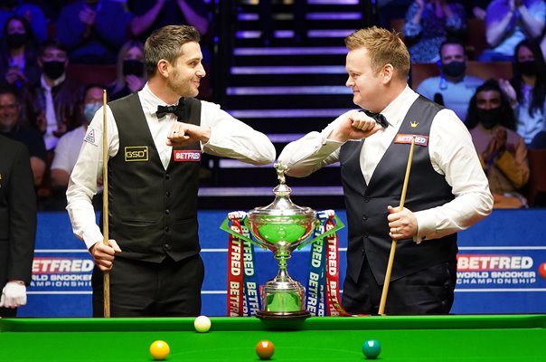 Mark Selby & Shaun Murphy England World Snooker Final 2021